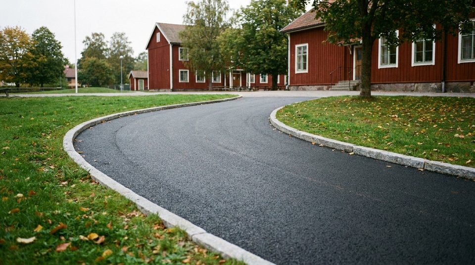 Asfaltering av lekyta